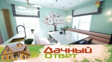 Эргономичная кухня с весенним настроением и цветущим древом семьи 25.03.2018