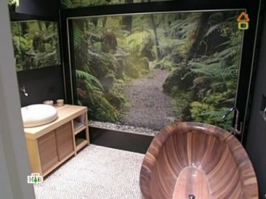 Иллюзорная ванная с настоящим водопадом 13.10.2012