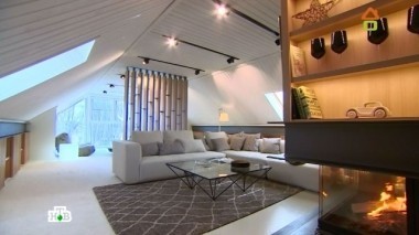 Исполнение мечты в невысокой мансарде с системой подскатных шкафчиков 23.04.2016