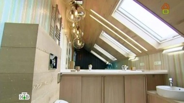 Многоцветная ванная для молодой семьи 07.03.2015