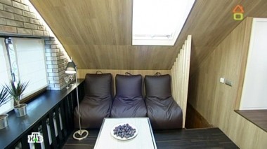 Охотничий домик для всей семьи вместо неудобной мансарды 30.08.2015