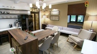 Пространство для отдыха и банкетный зал на современной кухне 15.11.2014