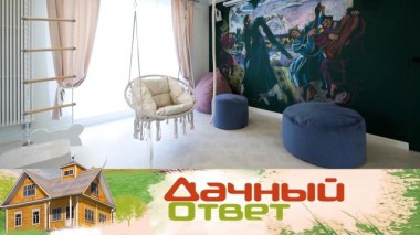 Сказочный терем с росписью для трех сестер вместо невзрачного садового домика 19.07.2024