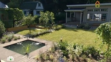 Современный сад на русско-бельгийской даче 29.06.2013