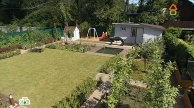 Современный сад с французским акцентом на русско-бельгийской даче 12.07.2014