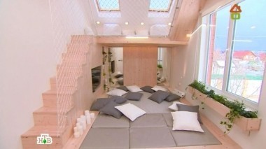 Спальня для взрослых с обширной детской зоной 13.01.2017