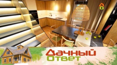 Терраса с кухней-гостиной в экостиле для большой семьи футболиста Евгения Смертина 02.12.2023