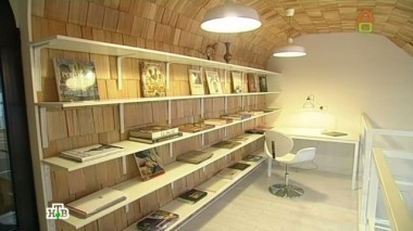 Уединение под крышей в интерьере для художников 01.03.2014