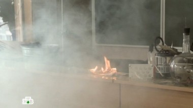 Уборщица в школе чуть не спалила кабинет химии, а отвечать за пожар пришлось учителю 28.09.2013