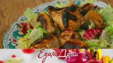 Чизкейк с вишней, салат с перепелками и паста с овечьим сыром 27.04.2019