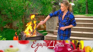 Утка на гриле с ревенем и грушами, салат из киноа с фруктами, круассаны с фруктами 04.09.2020