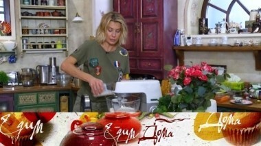 Кофейный кекс на солоде, хлеб на соде с сыром и семечками и фасолевый суп с приправой из петрушки 27.01.2018