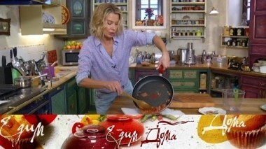 Перепелки с чили и зеленым салатом, карбонара и шафранное мороженое 06.04.2018