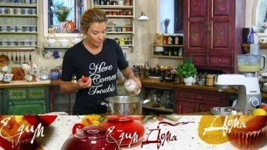 Шоколадные меренги, утиная грудка с ежевикой и яблоками и пюре из картошки и капусты 07.10.2017