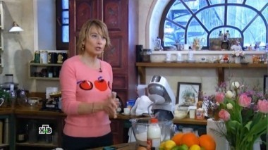 Свинина, запеченная с цикорием, фенхелем и шалотом, французская сдобная булка и цитрусовая пасха 07.04.2017