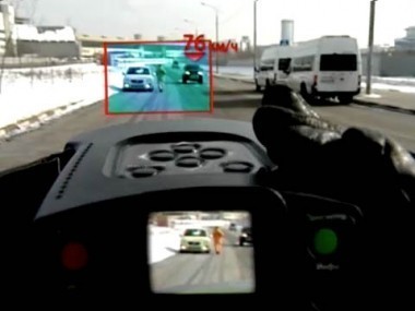 Радар в ловких руках и летняя резина на снегу 14.04.2012