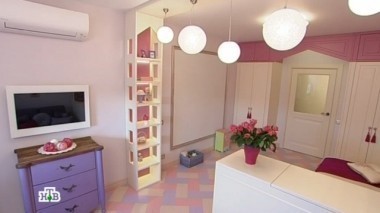 Большая и уютная детская в розовом цвете 08.02.2014