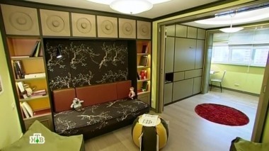 Функциональная гостиная с кроватью-трансформером 23.11.2013