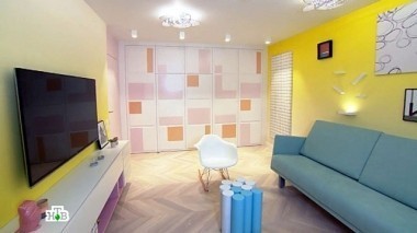 Гостиная-квест для молодой и динамичной пары 31.10.2015