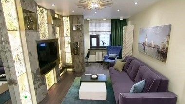 Гостиная, заполненная солнечными лучами 17.01.2015