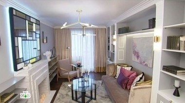 Интеллигентный и утонченный интерьер в гостиной книголюба 13.06.2015