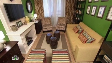 Интерьер путешествий для разноплановой гостиной 18.01.2014