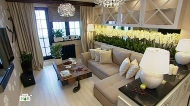 Изящная гостиная в стиле русской усадьбы 15.06.2013