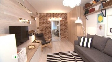 Комната в скандинавском стиле для рыцаря и его Прекрасной Дамы 27.02.2016