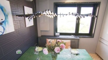 Кухня для большой семьи с зонами для работы и творчества 24.06.2017