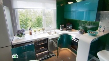 Кухня-хамелеон для артистов балета 24.10.2015