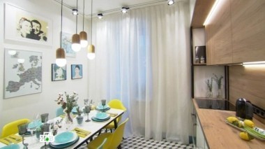 Оптические иллюзии в кухне и ее грандиозное превращение в выставку произведений искусства 29.10.2016