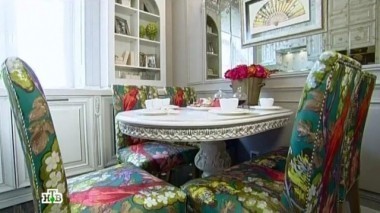 Праздничный интерьер кухни для ветеранов Великой Отечественной 09.05.2015