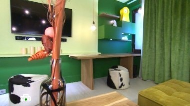 Природный колорит гостиной с лужайкой для пикника 05.08.2016