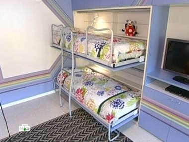 Радужные метаморфозы в детской 10.08.2012