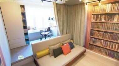 Швейная мастерская и потайной кинотеатр в супружеской спальне 03.06.2017