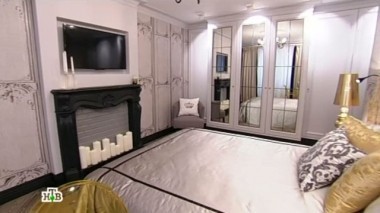 Спальня в дворцовом стиле, но с изрядной долей юмора 06.06.2015