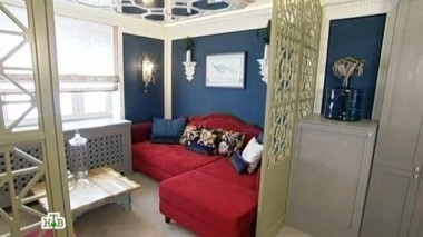 Техника каламкари в эклектичной гостиной 02.05.2014