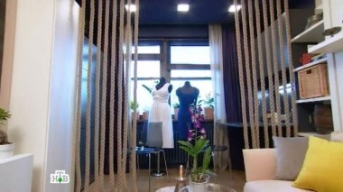 Удобный вариант зонирования общего пространства для гостиной и спальни 08.10.2016