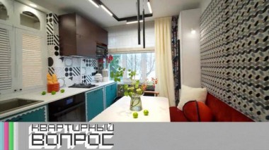 Живописный гарнитур, дубовый стол и всё по полочкам на кухне в Нижнем Новгороде 09.11.2024