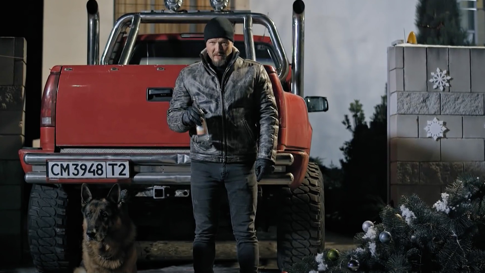 Новогодний Пёс