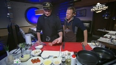 Красноярск: купание в Енисее, рыба с моржами и английское блюдо для спелеологов 18.01.2014