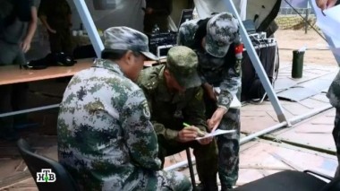 Первые армейские международные игры: состязания десантников 08.10.2015