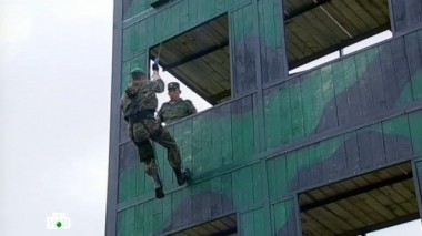 Проверка в горах: первые всероссийские испытания разведчиков внутренних войск 10.10.2014